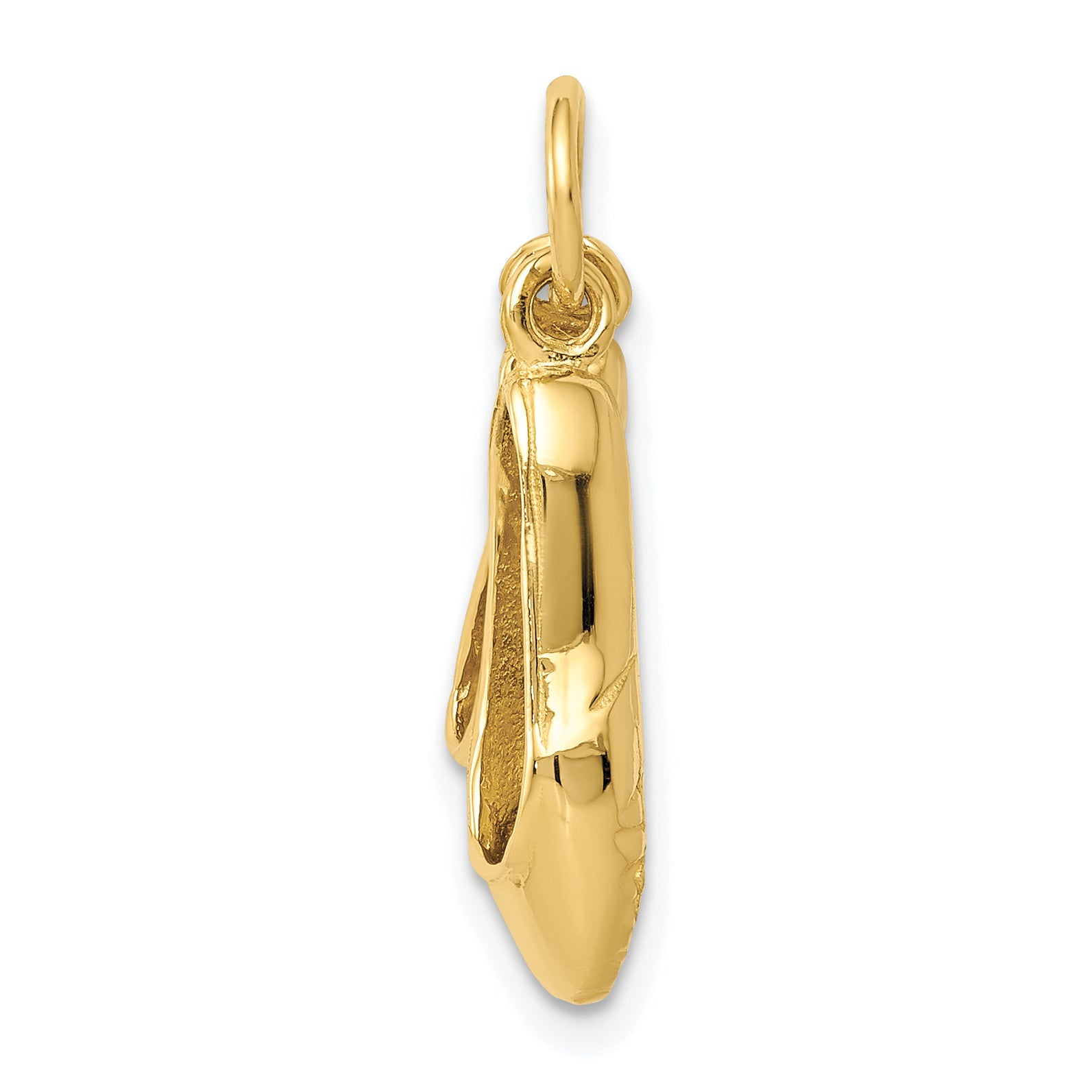 14K 3-D Ballet Slippers Charm A1201/L