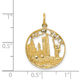 14k NEW YORK Skyline Charm A0601/C