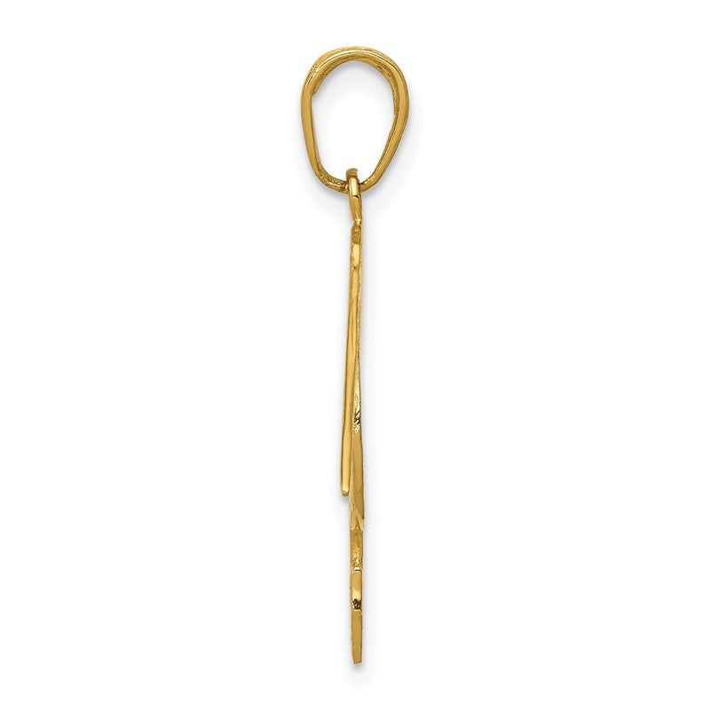 14k Pelican Pendant C3386