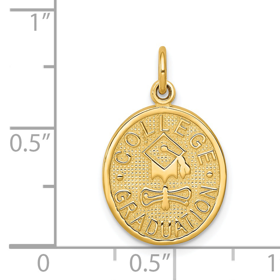 14k COLLEGE GRADUATION Charm C1759