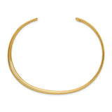 14k 18.5mm Polished Cuff Bangle Bracelet DB560