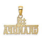 14k #1 GRANDPA Pendant K4731