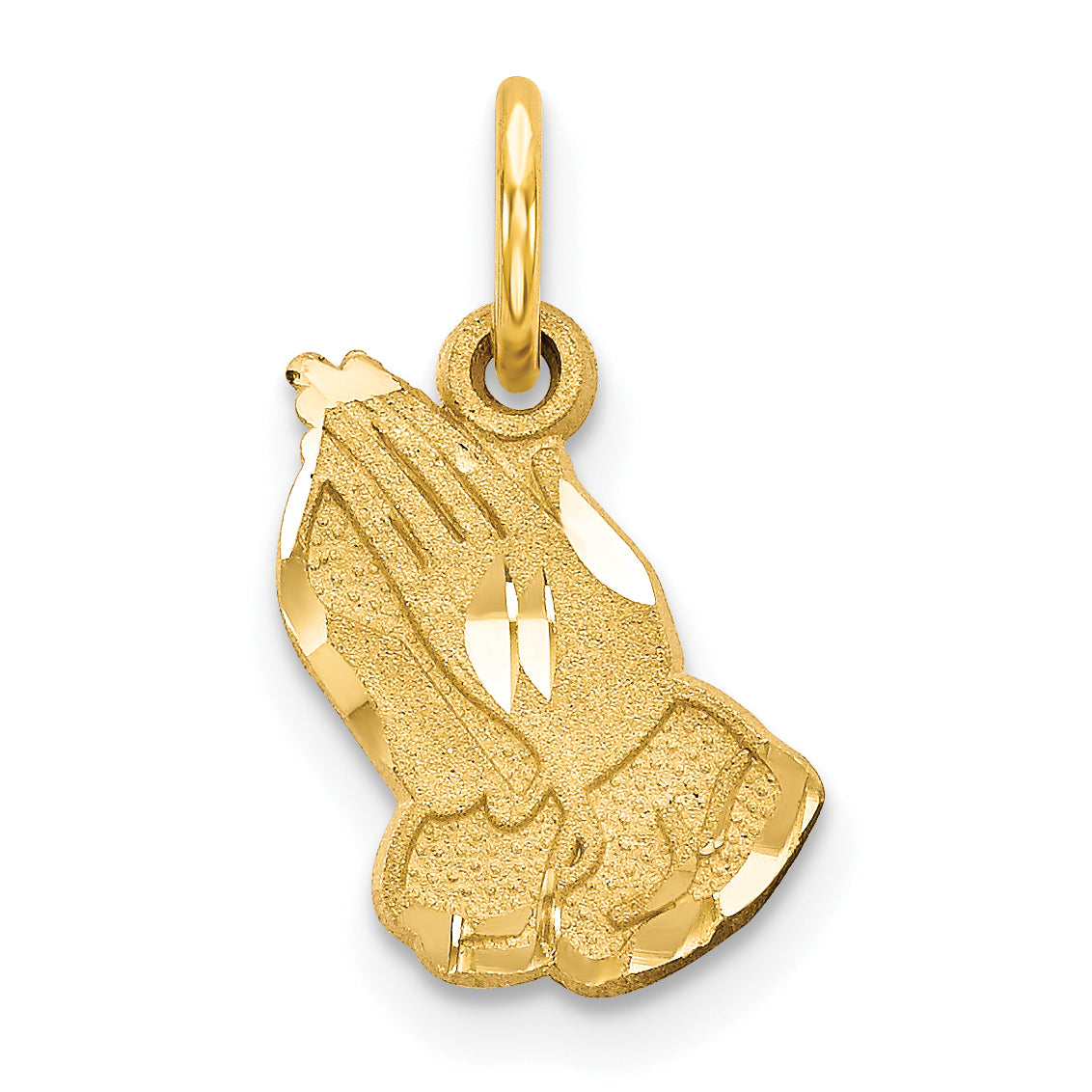 14k Praying Hands Charm C1304