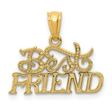 14k BEST FRIEND Pendant YC482