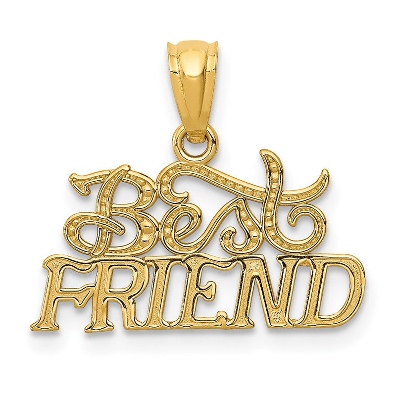 14k BEST FRIEND Pendant YC482