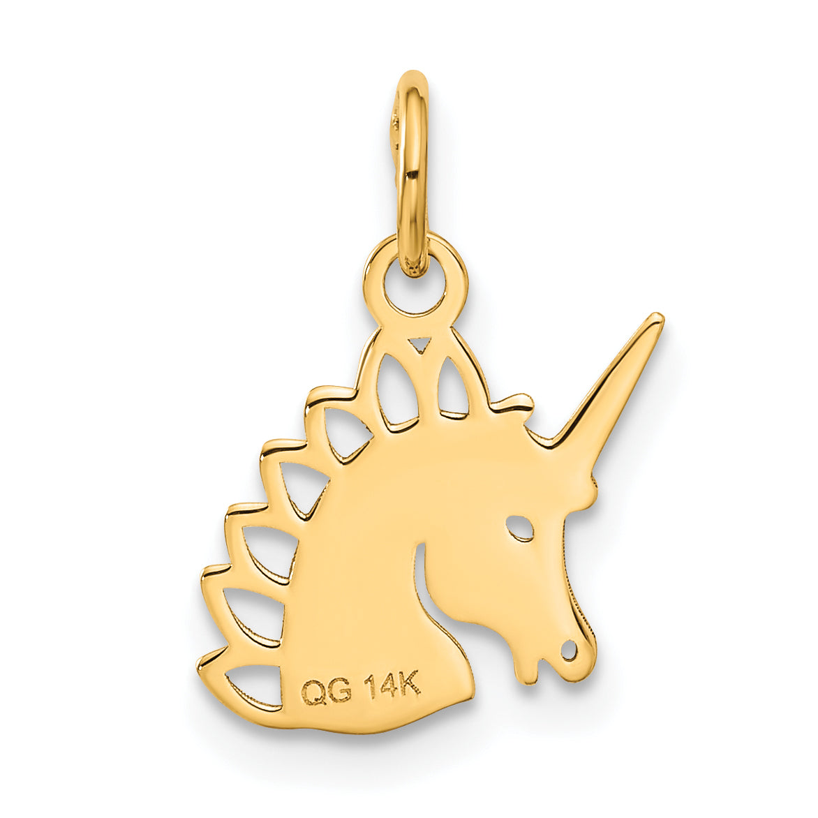 14k Unicorn Charm C1142