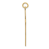 14K Laser Designed Passion Cross Pendant XR1039