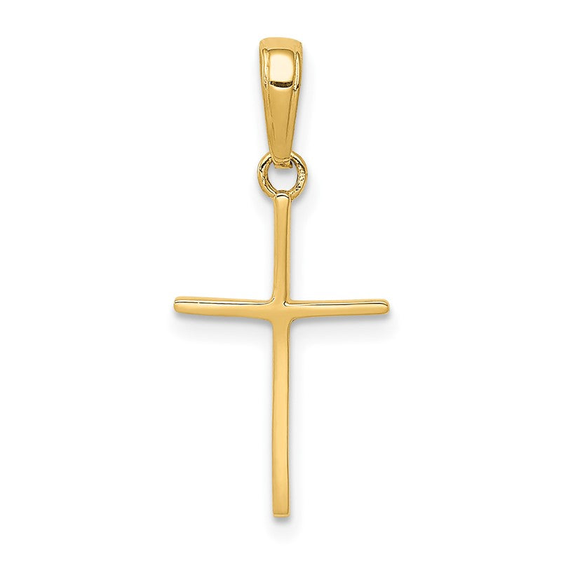 14k Polished Cross Pendant C3782