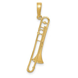 14K Trombone Pendant D4262
