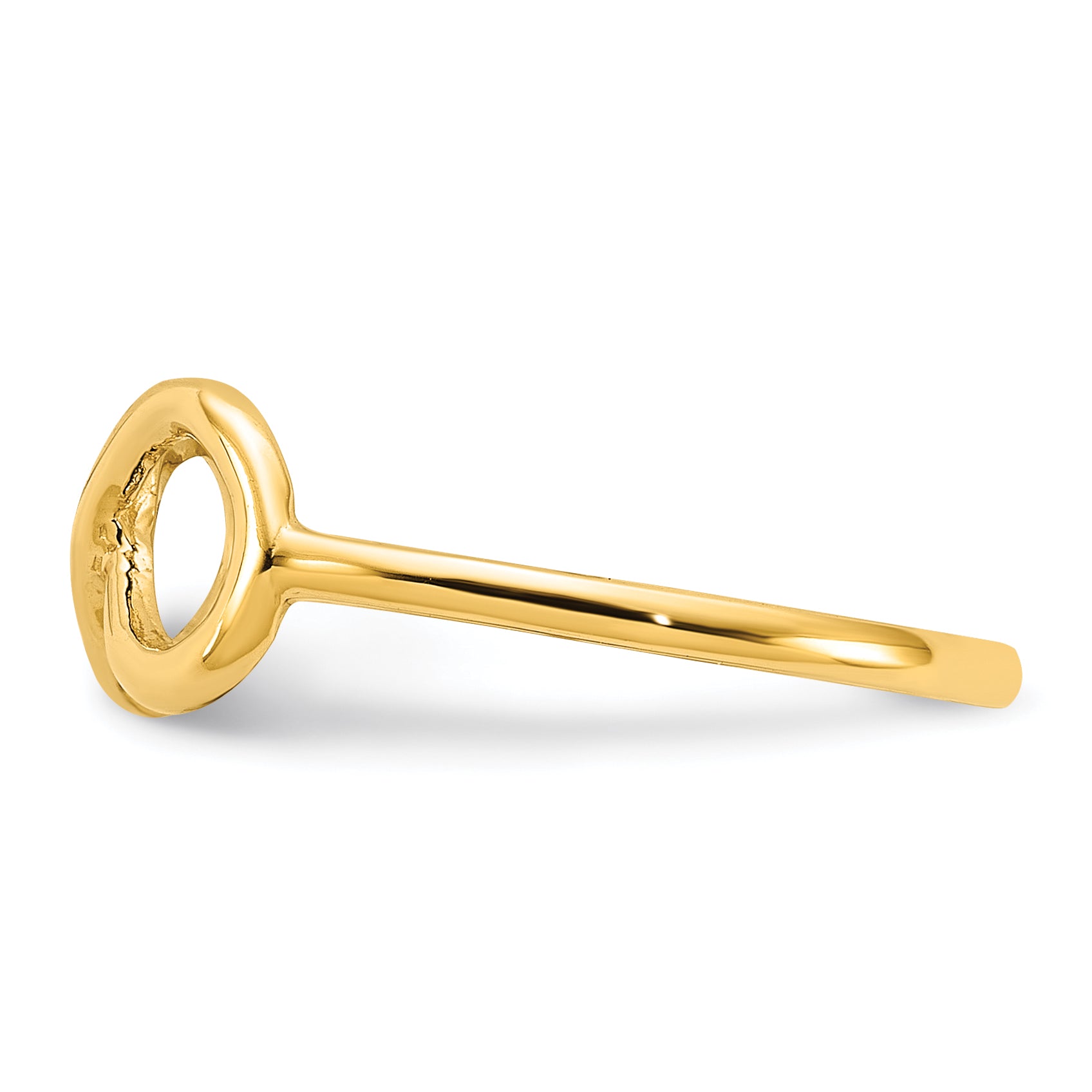 14k Polished Infinity Ring K5750