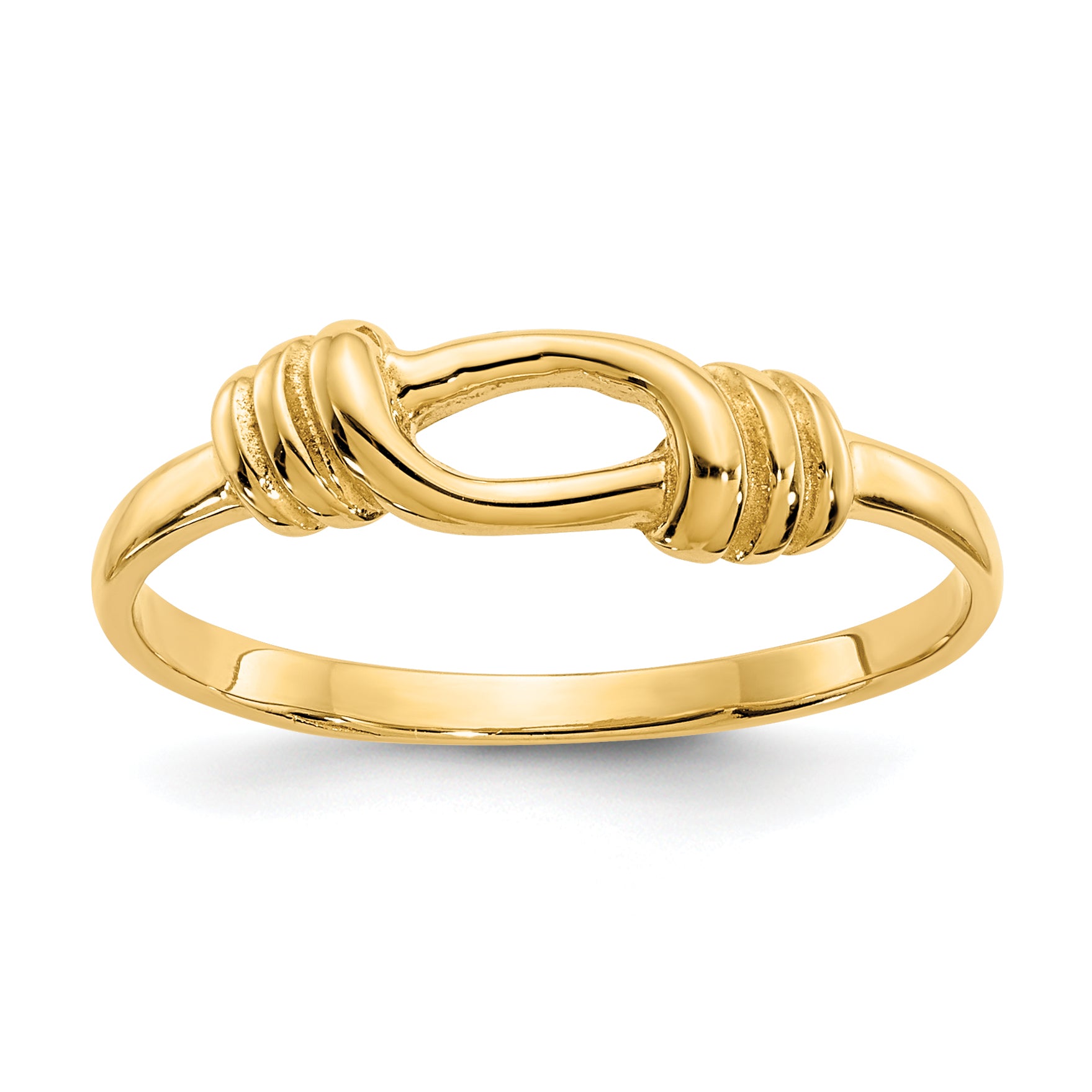 14K Love Knot Band K4602