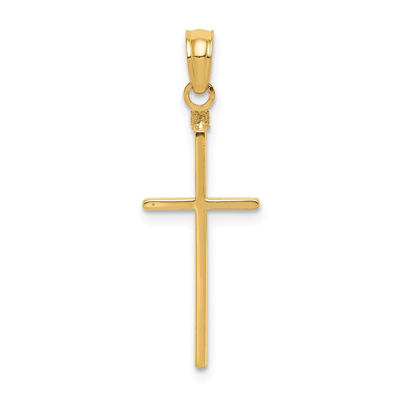 14k Polished Cross Pendant C3783