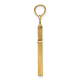 14k Polished Cross Pendant C3783