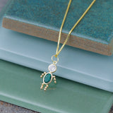 14K 14 inch .7mm Box with Lobster Clasp Chain BOX075