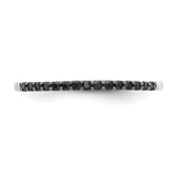 14k White Gold 2mm 1/8 carat Diamond Band RM5622