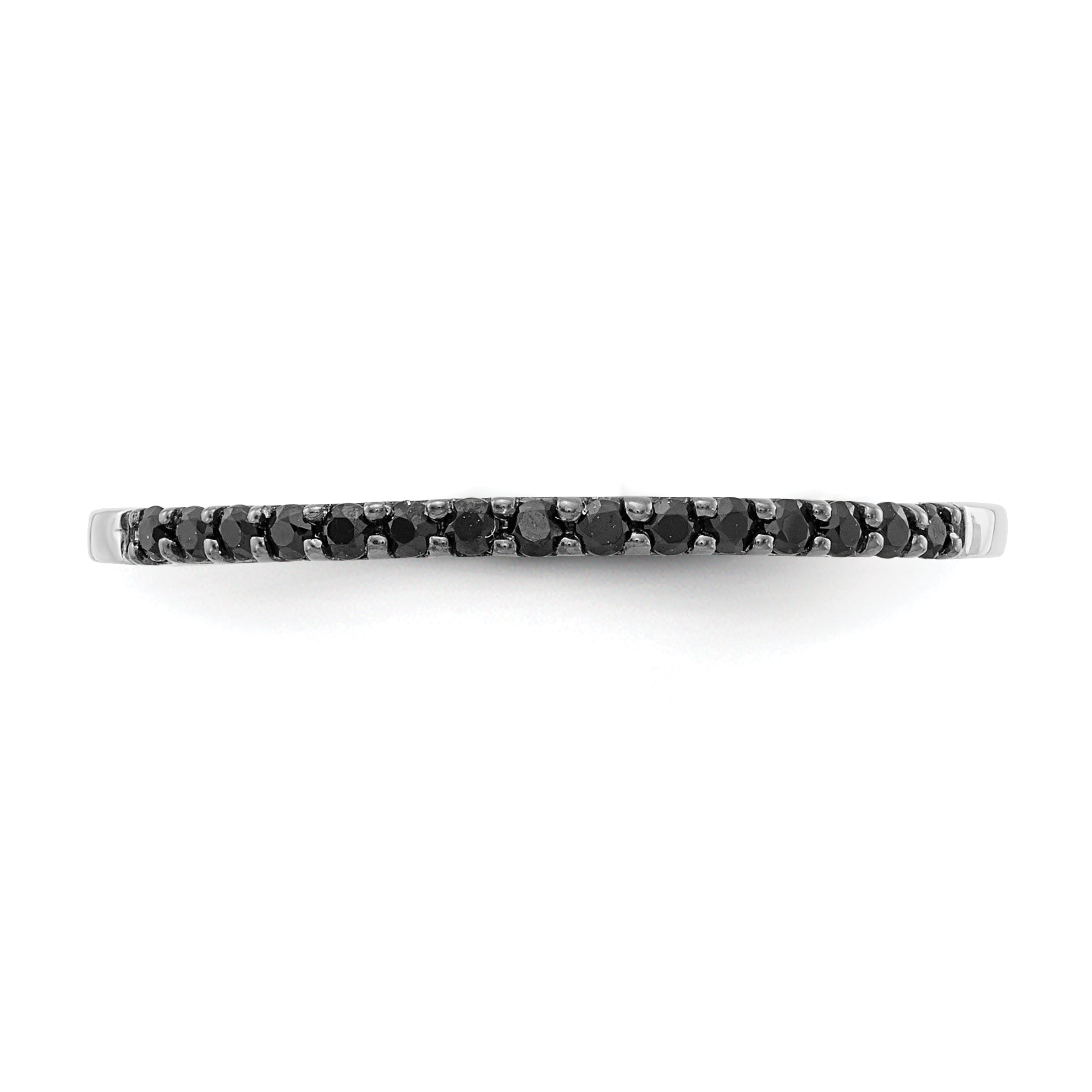 14k White Gold 2mm 1/8 carat Diamond Band RM5622