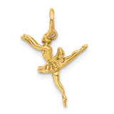 14K  3-D Ballerina Charm A9048