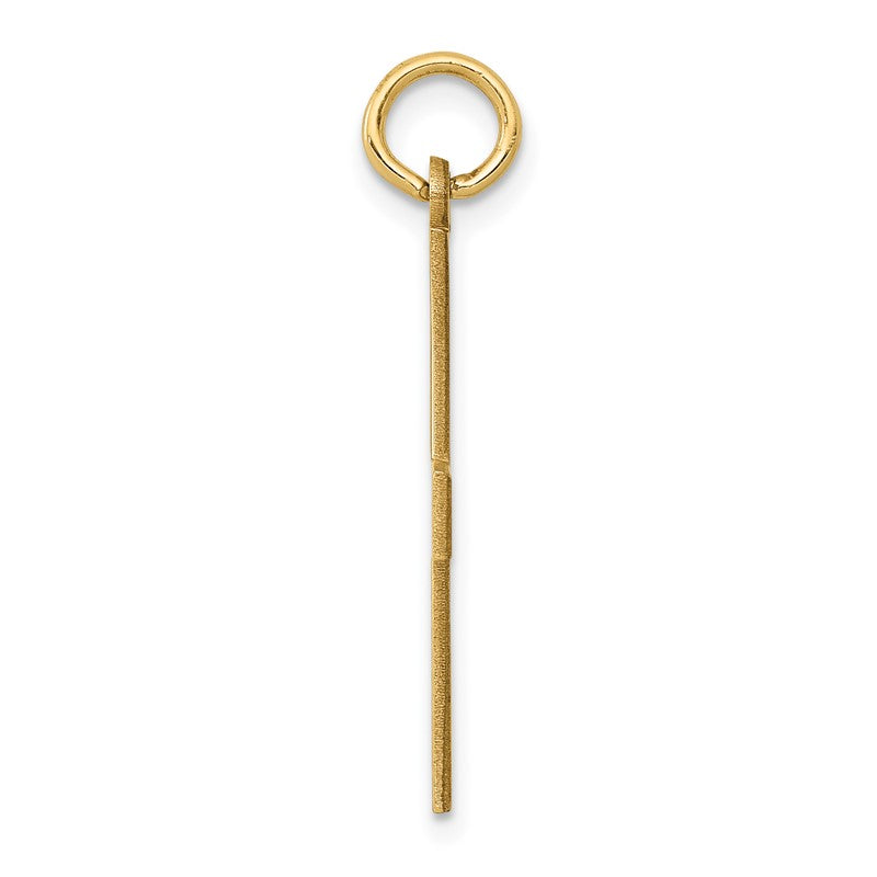14K Laser Designed Greek Cross Pendant XR977