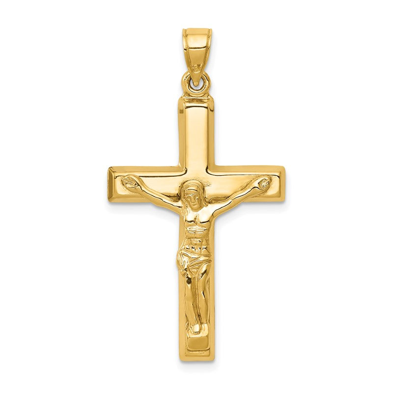 14k Polished Crucifix Pendant C3677
