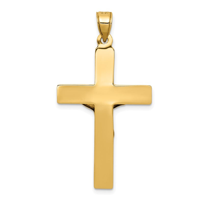 14k Polished Crucifix Pendant C3677