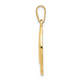 14k Cross Ichthus Fish Pendant XR424