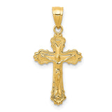14k Small Crucifix Charm C3919