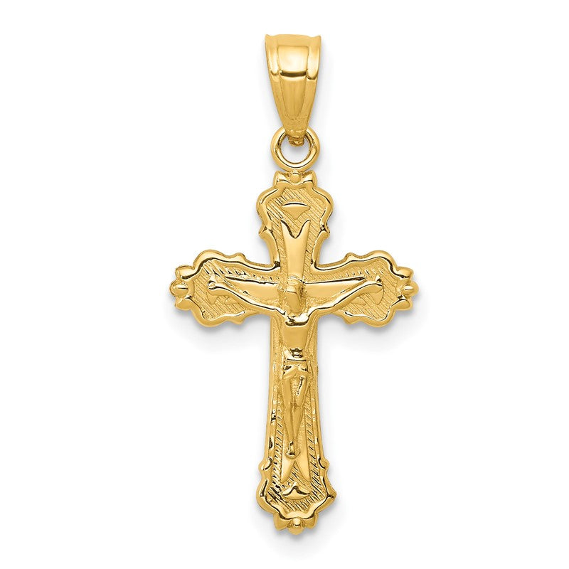 14k Small Crucifix Charm C3919