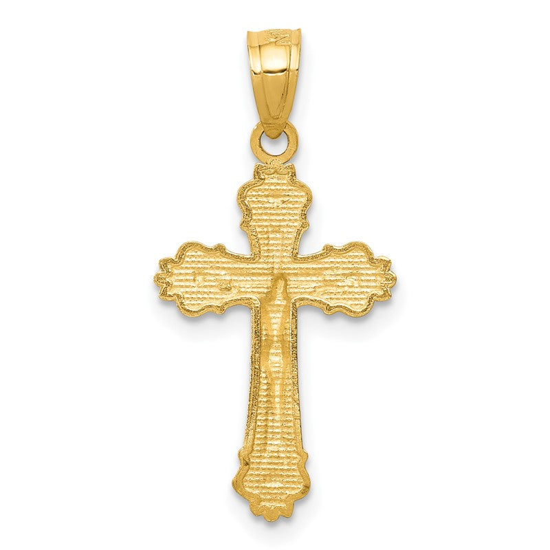 14k Small Crucifix Charm C3919