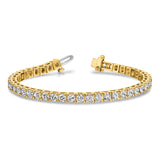 14k Complete 17 carat Round VS Diamond 4-prong 7 inch Tennis Bracelet X2048VS