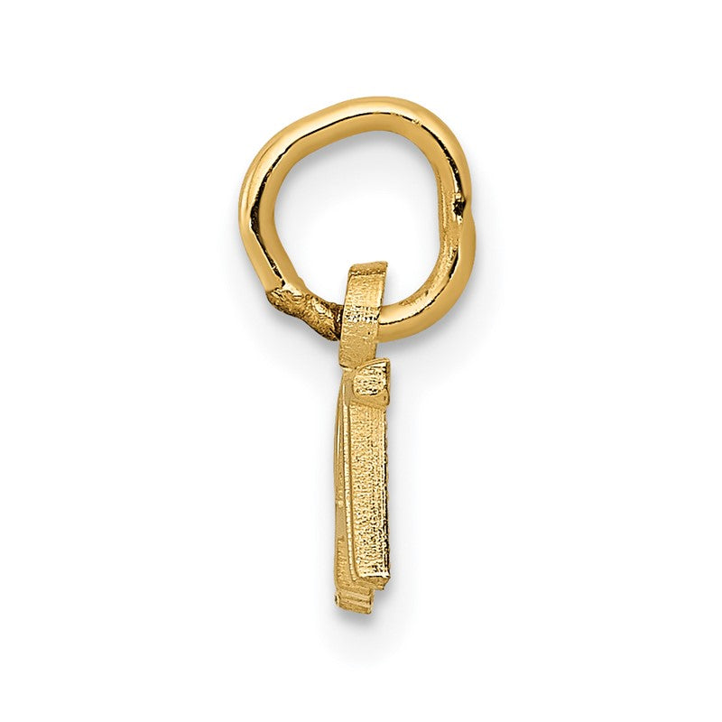 14K Polished BRAT Charm C1061