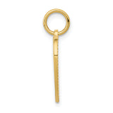14k DADDYS LITTLE GIRL Heart Charm C1703