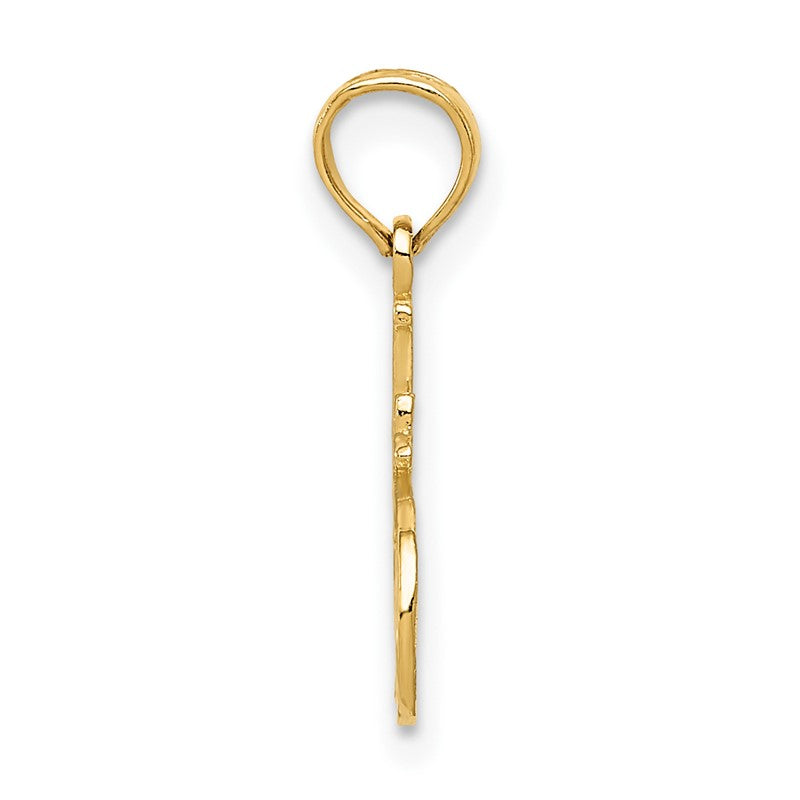 14K #1 GODMOTHER Pendant D3964