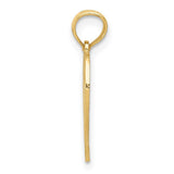 14k 60 Heart Pendant K2616