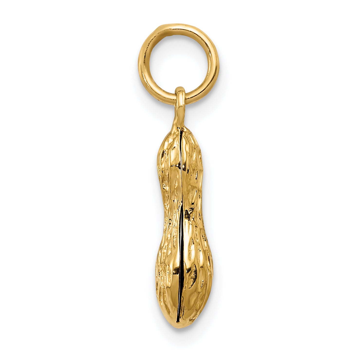 14k 3-D Peanut Charm A9347