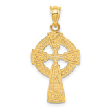 14k Celtic Cross Pendant C1942