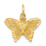 14k Butterfly Charm M658