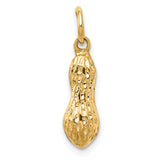 14k 3-D Peanut Charm A9347