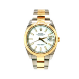 Rolex Datejust 41mm 126333 | White Stick Dial | 18K Yellow Gold & Steel | 2020