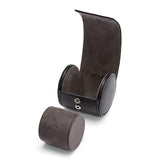 Black British Racing Single Watch Roll | Travel Case