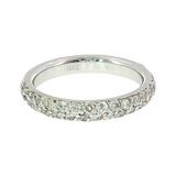 Lady's White 14K Gold 1.00 TWT Diamond Anniversary Band